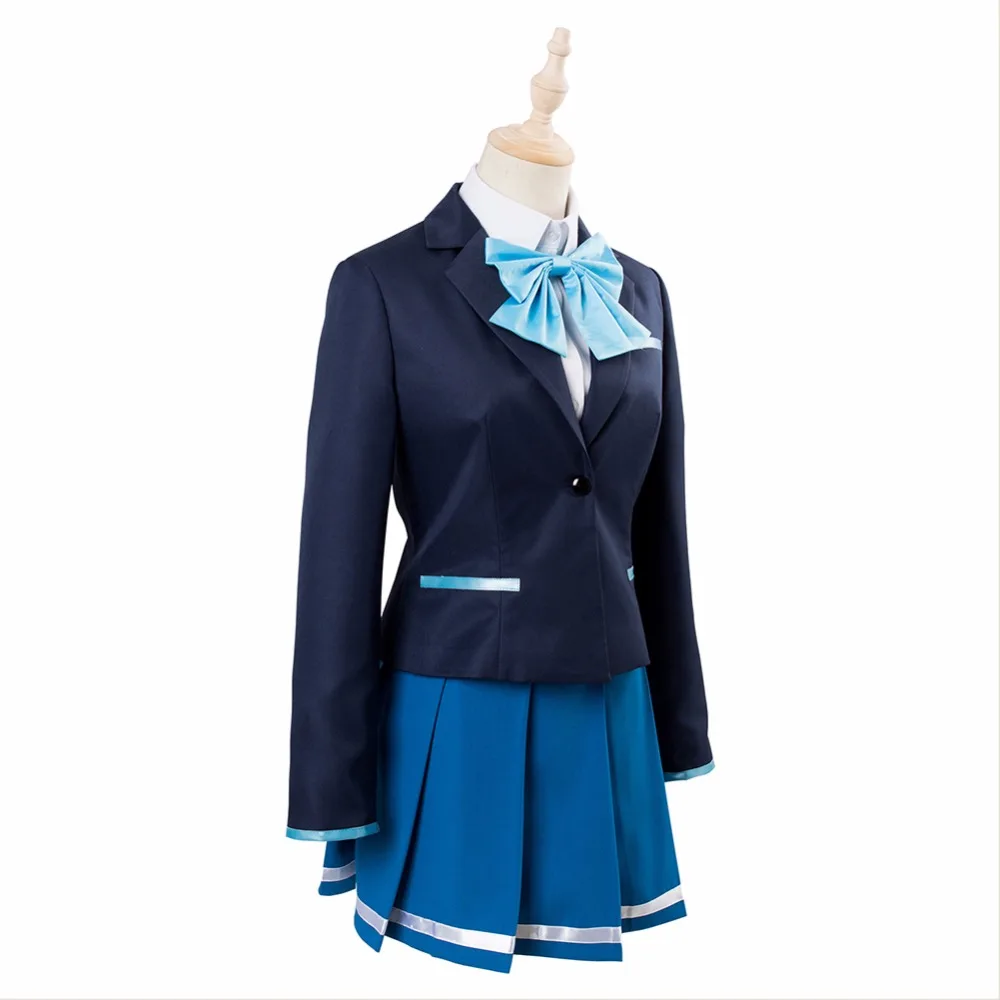 Костюм для косплея Hitomi Tsukishiro Iroduku Sekai no Ashita Kara школьная форма разных цветов костюм