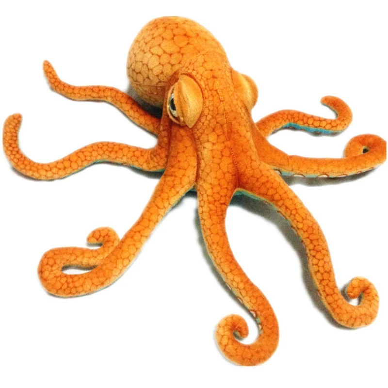 zij is intellectueel vezel 80Cm Simulatie Pluche Inktvis Octopus Speelgoed Creatieve Gevulde Lucky  Fish Oceaan Dier Pop Kinderen Verjaardagscadeau Home Shop Decor triver| | -  AliExpress