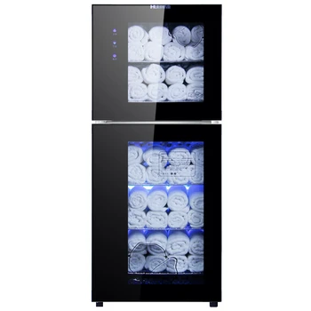 

118L Towel Sterilizer Beauty Salon Towel Disinfection Cabinet Home Commercial Ozone UV Clothes Sterilizer Cabinet Uv Steriliser