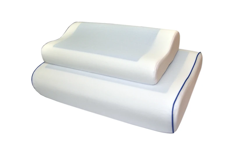 PurenLatex 50*30/60*40 силиконовый гель пены памяти летом прохладно подушка для шеи спондилез предотвращает шейный позвоночник ортопедическая прокладка