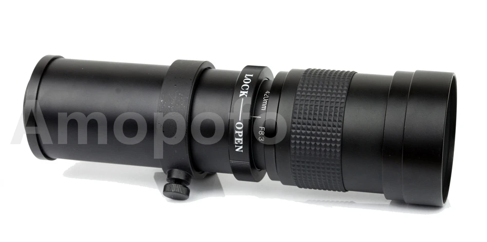 Amopofo 420 800 мм F/8 3 16 супер телеобъектив зум объектив Fujifilm X Mount Fuji Pro1 M1 E1 E2