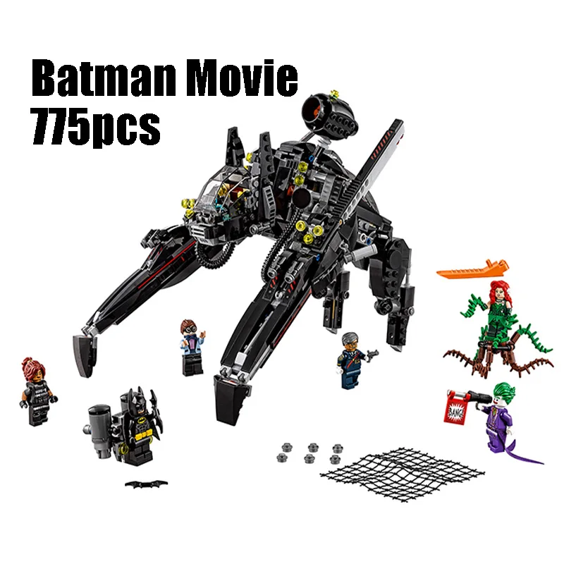 

775pcs super heroes movie blocks The Scuttler toys for children building blocks Toy Kids Gift Compatible Legoness batman 70908