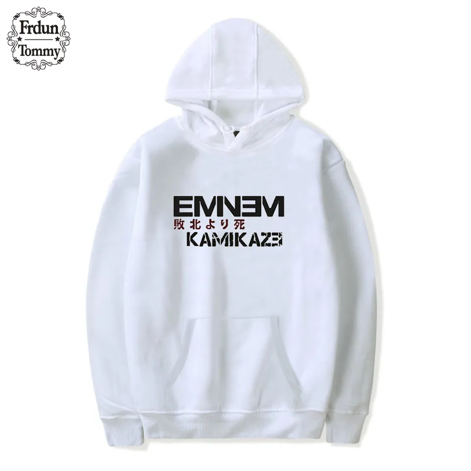 Толстовки с капюшоном 2020 Eminem DJ в стиле хип хоп толстовки Kamikaze изображением