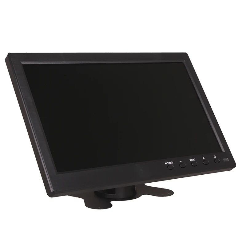 10 Inch 12V DC TFT LCD Multi Plug Monitor HDMI VGA BNC RCA USB 1024x768 HD for Car Tuck PC