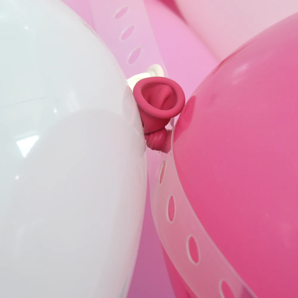 

5M Plastic Balloon Chain PVC Rubber Wedding Party Birthday Balloons Backdrop Decor Balloon Chain Arch Decor Happy Birthday