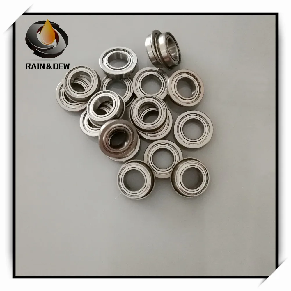 

10Pcs MF128-2Z Flange Ball Bearing MF128ZZ MF128 F678 F678-ZZ F678ZZ F678-2Z F678Z 8X12X3.5mm Flange Bearing ABEC-7