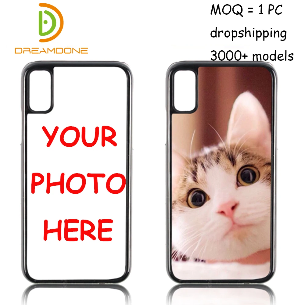

Personalize my own cell phone cases covers for iphone X 8 7 7s 6 6s SE plus customized 2d plastic DIY case cover for iphone 8 X