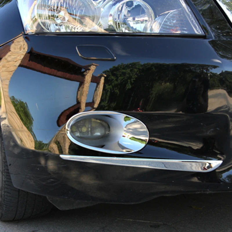 comprar Para Honda Accord 8th 2008 2009 2010 2011 2012 2013 ABS Frente Chrome Fog Lâmpada Luz Pálpebra Sobrancelha Bumper Capa acessórios em bom estado