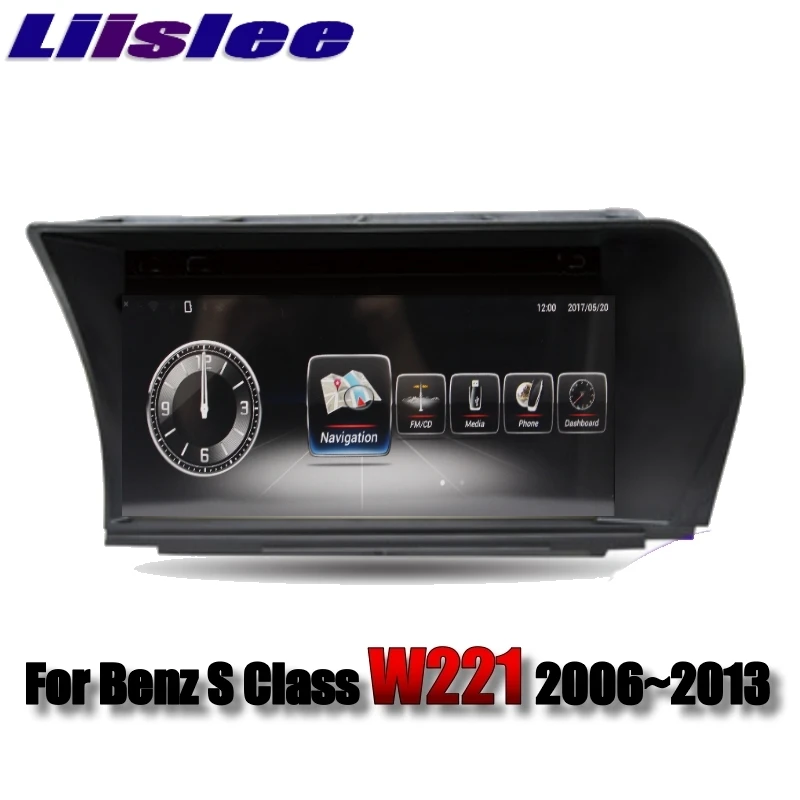 Liislee Car Multimedia Player NAVI For Mercedes Benz S Class W221 S280 S320 S400 S600 S63 2006~2013 Radio Stereo GPS Navigation 5