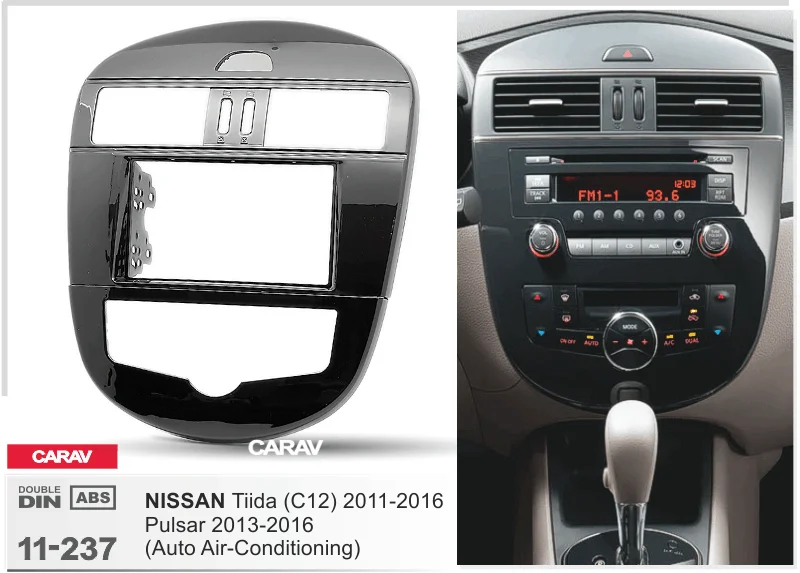 CARAV 11-780 Car Radio Installation Trim Fascia Panel