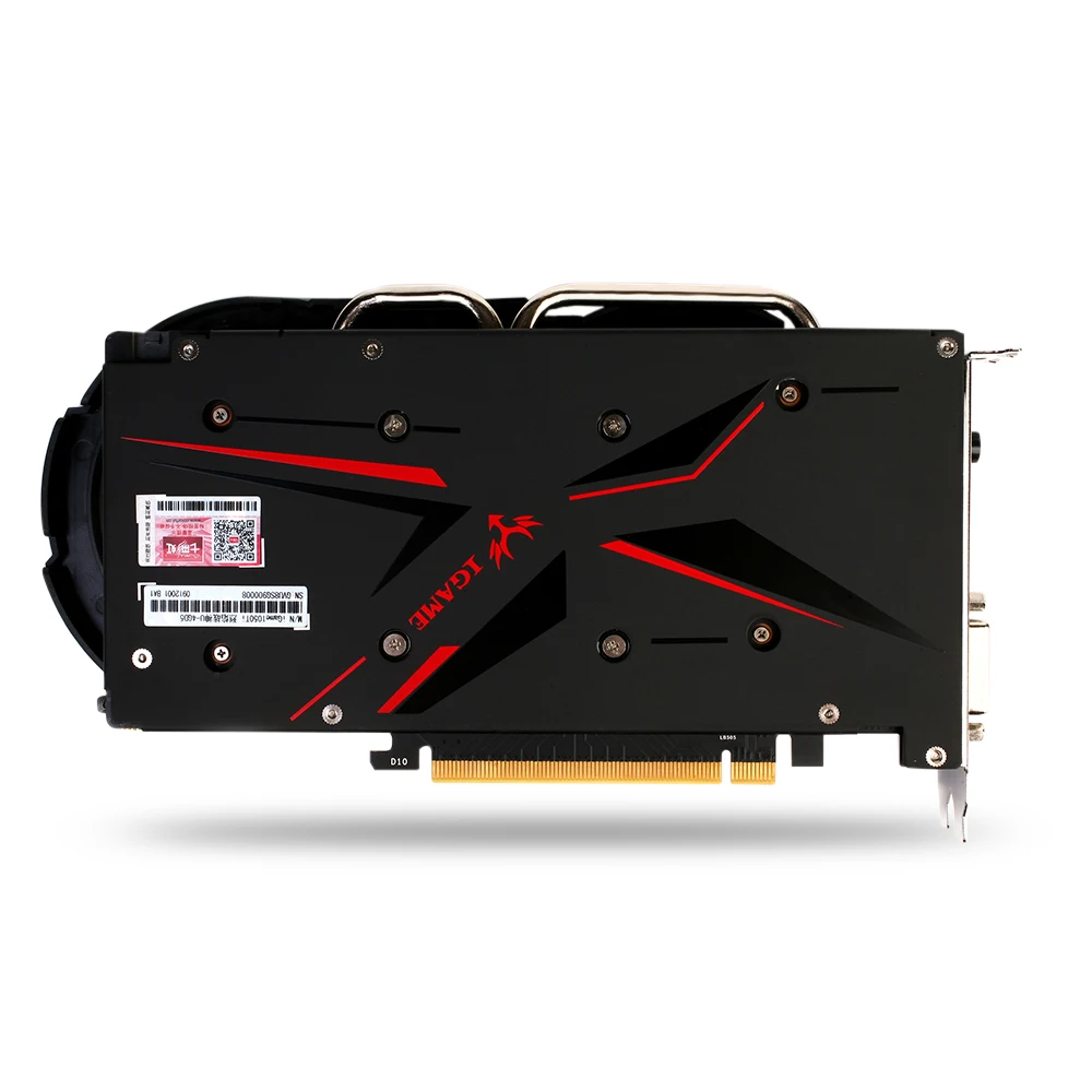 Красочные GTX1050Ti Графика Card 4 ГБ 128bit GDDR5 HDMI DVI DP 768 CUDR Core 7000 мГц Поддержка 7680*4320
