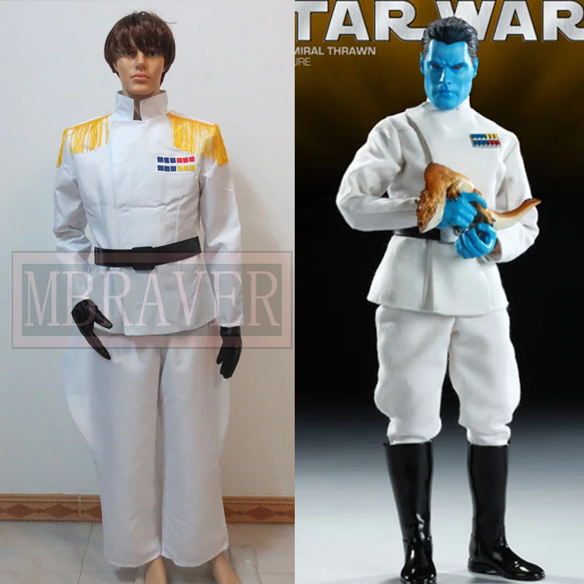 

Star Wars Grand Admiral Thrawn Cosplay Costume Custom Made Any Size