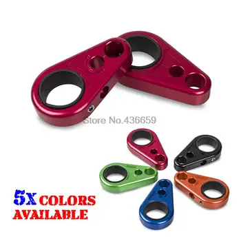 

NICECNC Hose Clamp Holder Brake Line Clamps For Honda TRX 250R 350 450R FourTrax ATC Kawasaki KFX 400 700 Bayou 300 KTM 450 525