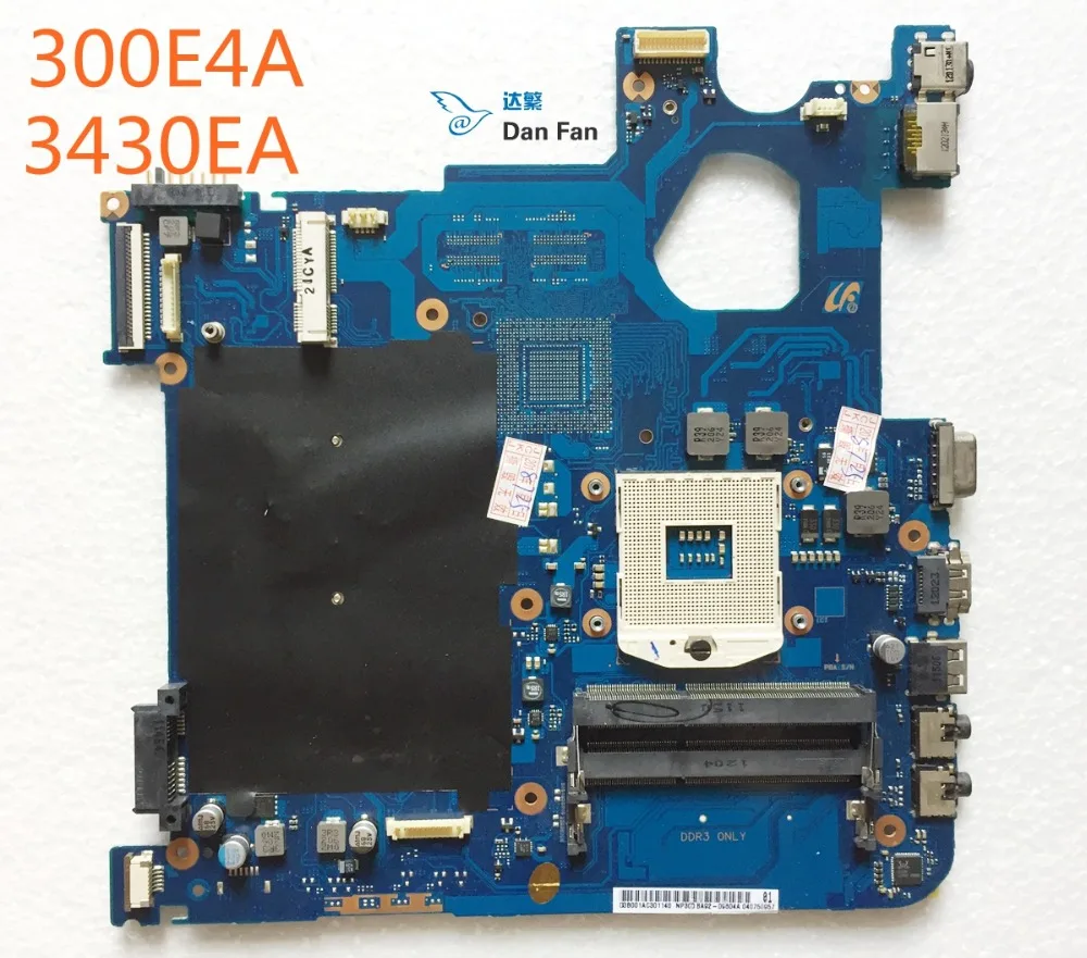 Для SAMSUNG NP300E4A 300E4A 3430EA материнская плата для ноутбука BA41-01666A материнская плата 100% протестирована полностью Для SAMSUNG NP300E4A 300E4A 3430EA материнская плата для ноутбука BA41-01666A материнская плата 100% протестирована полностью