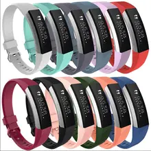 Luxury Silicone Classic Wrist Band Watch Strap For Fitbit Alta HR Heart Rate Fitness Watchbands Bracelet High Quality