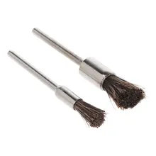 10 шт. набор кистей в форме ручки для полировки колес, вращающиеся инструменты для мини-сверла, полировка металла, полировка, щетка для снятия заусенцев