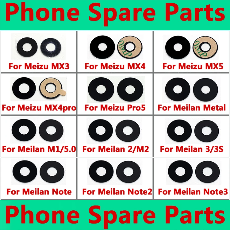 Rear Back Camera Glass lens for meizu mx3 mx4 mx5