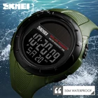 ✔ SKMEI Solar Power Watch Мужские наручные часы Светящиеся цифровые часы Chrono Водонепроницаемые спор ✔
