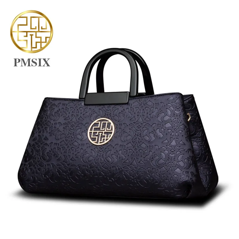 2016 autumn and winter new embossed Messenger shoulder high capacity font b handbag b font font