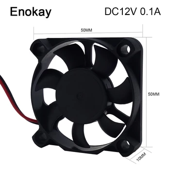 

Wholesale 5 Pieces Computer Case Computer Cooler New 5010 50*50*10 12v 24V 2pin 50mm 5cm Industrial Cooling Fan