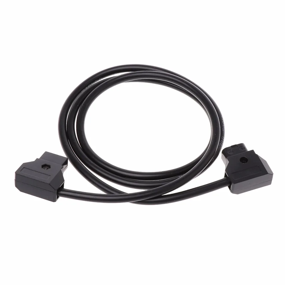 

OOTDTY D-Tap B Type To Male Power Cable Extension Cord For DSLR Rig Anton Battery Black