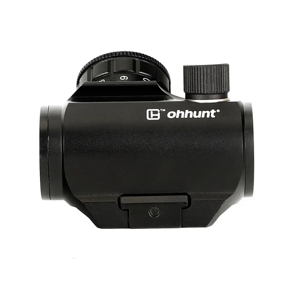 التكتيكية ohhunt منخفضة الطاقة المدمجة 1X21 3 وزارة الزراعة منظر نقطة حمراء نطاق ويفر Picatinny جبل بندقية صيد Riflescopes