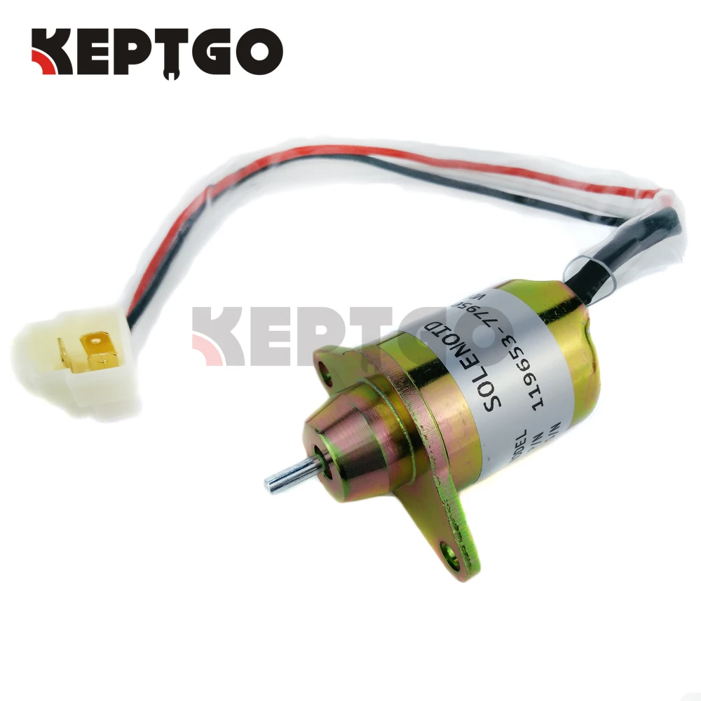 Fuel Shutoff Solenoid 119285-77950 129486-77952 FOR Yanmar 3TNE84 3TNE88 4TNE84