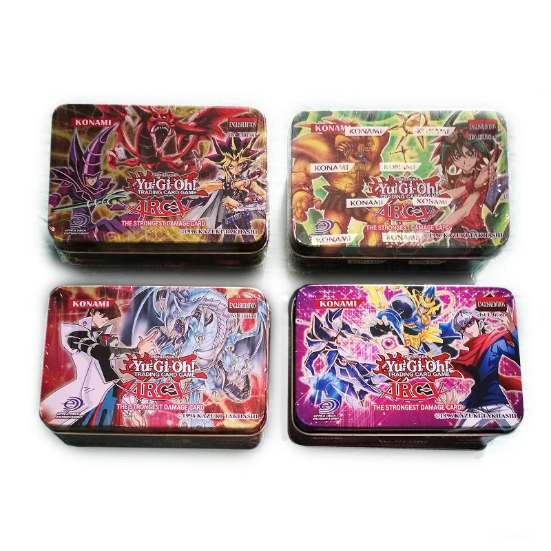 Английские игровые карты Yu Gi Oh детские картонные японская игра юджиох для