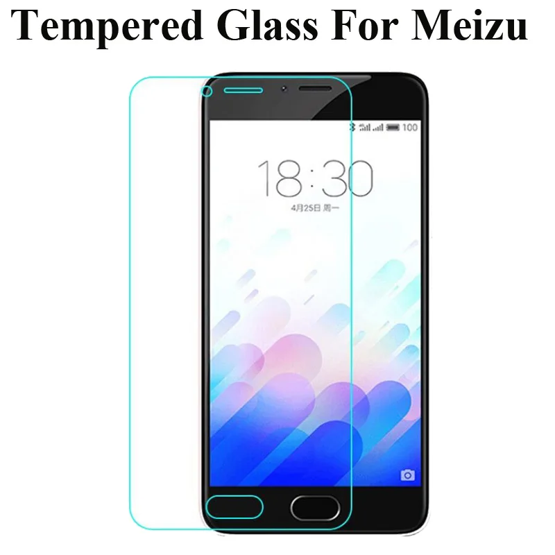 

9H Tempered Glass For Meizu M2 Mini M2 Note MX4 Pro MX5 M3 Note Explosion Proof Screen Protector Toughened Film Protective Cover