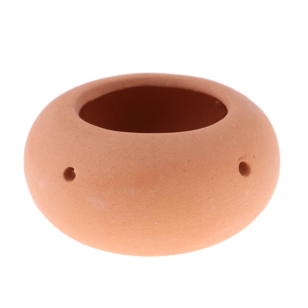 1/12 Handmade Ceramic Flowers Pot Model for Dolls House Garden Plant Rooms Decor Accessories