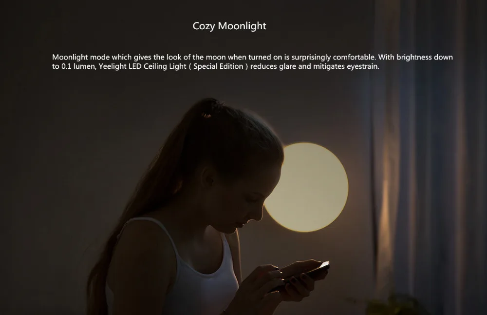 Умный потолочный светильник Xiaomi Yeelight 650 WiFi/Bluetooth/APP с пультом дистанционного управления, умный светодиодный цветной пылезащитный потолочный светильник IP60 200-240 В