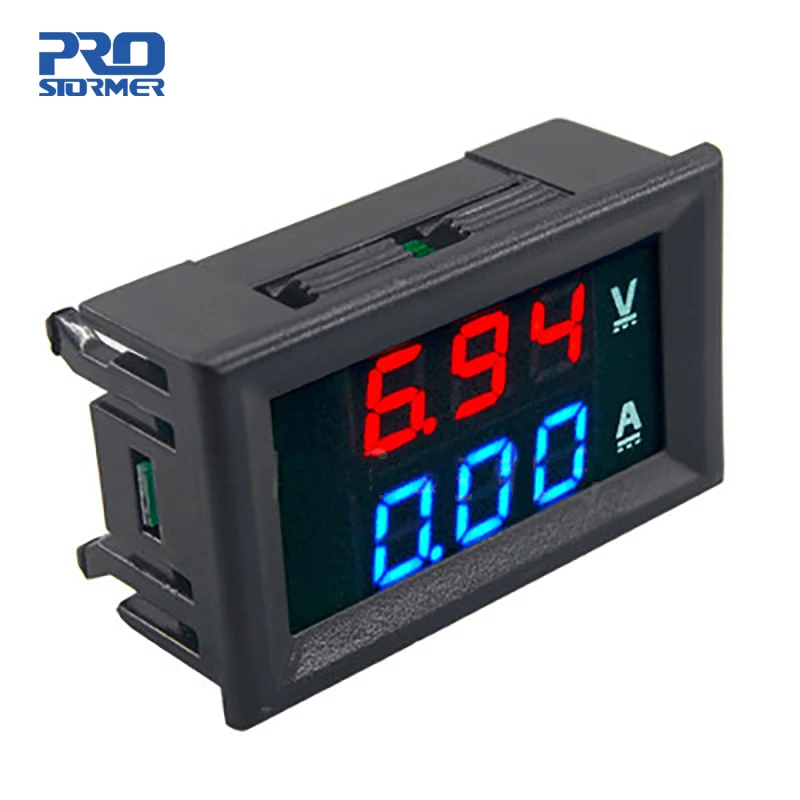 Prostormer DC100V 10A точность цифровой вольтметр Амперметр постоянного тока