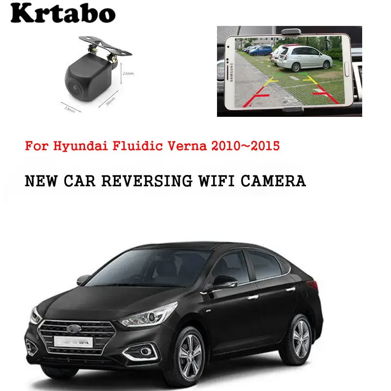 

Car wireless rear camera For Hyundai Fluidic Verna 2010~2015 car Night Vision HD camera CCD night vision waterproof high qualit