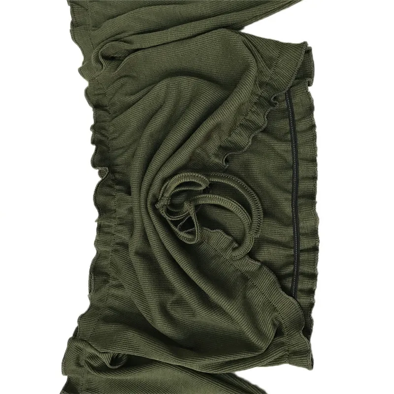 fashion folds autumn sexy strapless crop tops-15