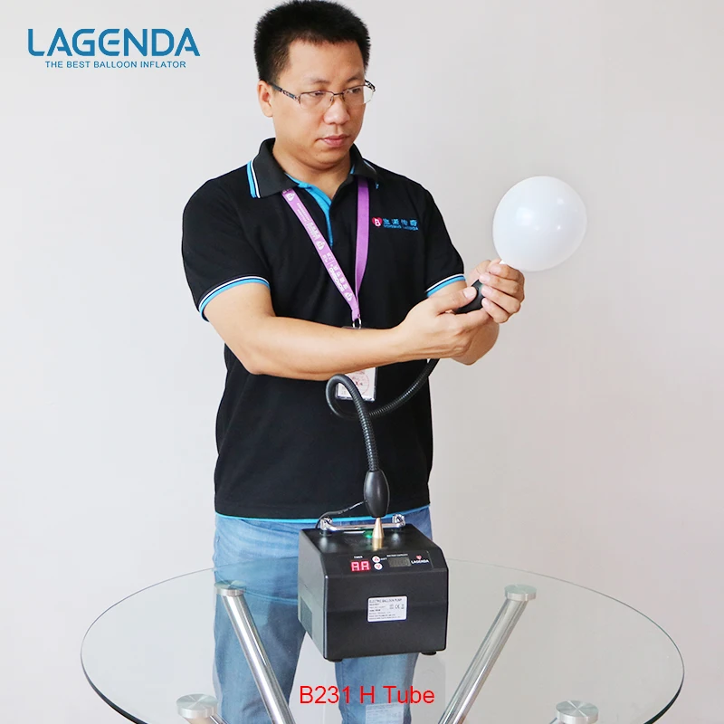 

B231 Professional Lagenda Twisting Modeling Balloon Inflator with Battery Digital Time and Counter Electirc Balloon Pump