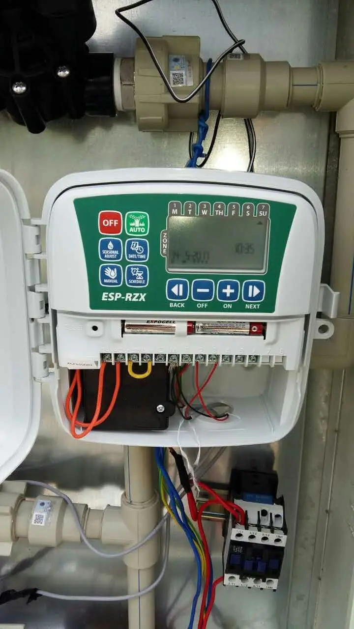  4 6 or 8 Zone Contractor Grade Controller for Residential Use Rain Bird ESP RZX