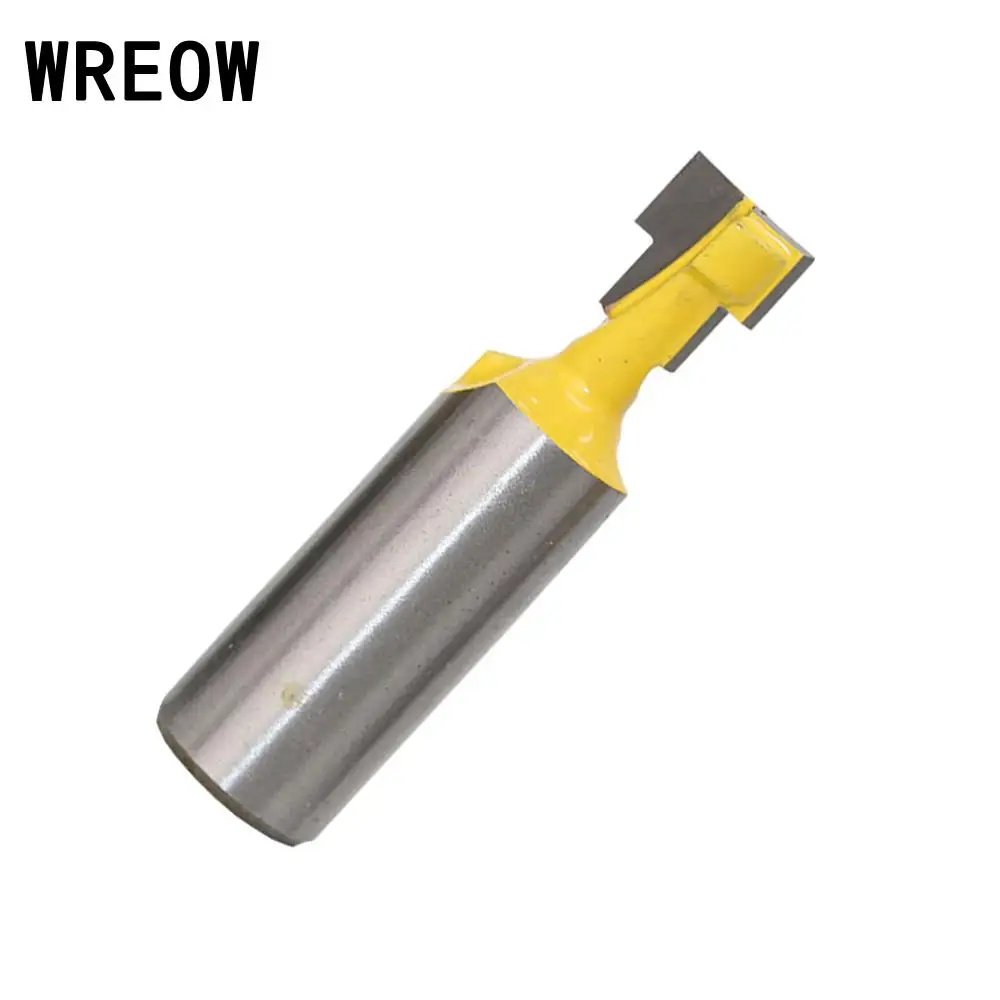 

1Pc 1/2 Inch Shank Router Bit T-Slot Cutter Woodworking Carbide Keyhole Carve Tool Trimming Milling Cutter Y7