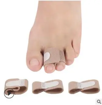 

Use Day Night Valgus Overlap Toe Bandages Separators Overlapping Thumbs Turned Out Cloth Middle Toe Stretcher Nail Art HA181
