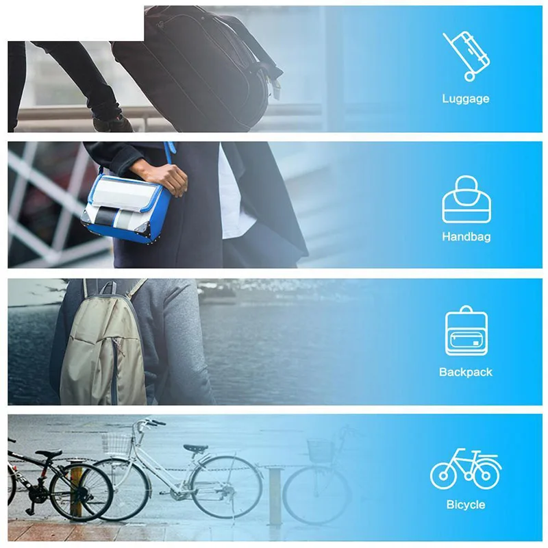 

New L1 Fingerprint Smart Padlock Low-Power Waterproof Indoor Outdoor Security Digital Lock DOM668