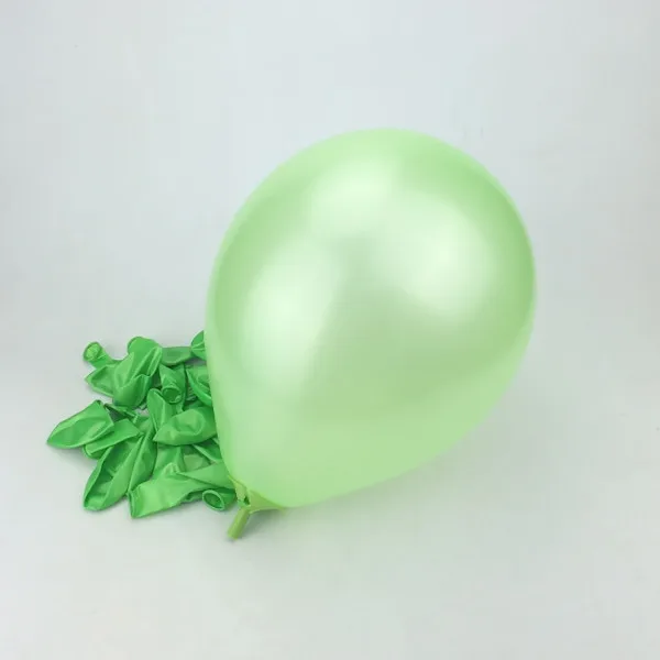 10 шт./лот, 10 дюймов, 1,5 г, черные латексные воздушные шары для гелия, воздушный шар, надувные, для свадьбы, для детей, для дня рождения, для вечеринки, украшения, воздушный шар - Цвет: Light Green