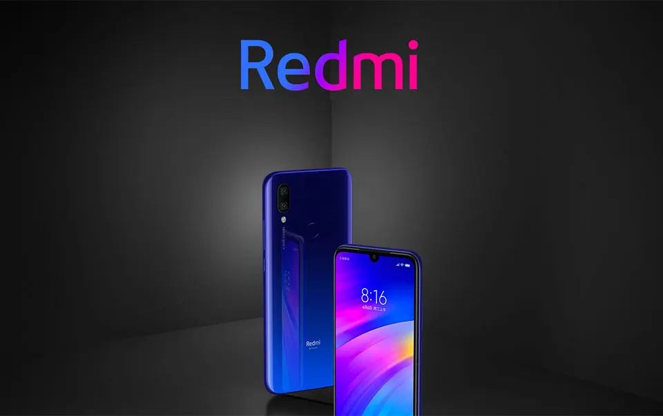 Глобальная версия Xiaomi redmi 7 6,2" полный экран 4000 мАч 3 ГБ оперативная память 64 ГБ Встроенная Snapdragon 632 Octa Core 12MP redmi 7 телефон