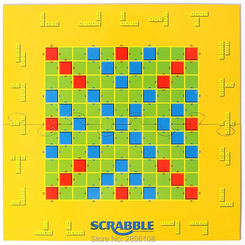 2 уровня игры Junior SCRABBLE забавная игра-головоломка, развивающие игрушки, вечерние инструкции для игры в кроссворд с 3 языками