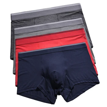 

Underwear Men Boxer Shorts Solid High Quality Modal Seamless Soft U Convex Sexy Male Men's Underpants Cueca Boxer Man