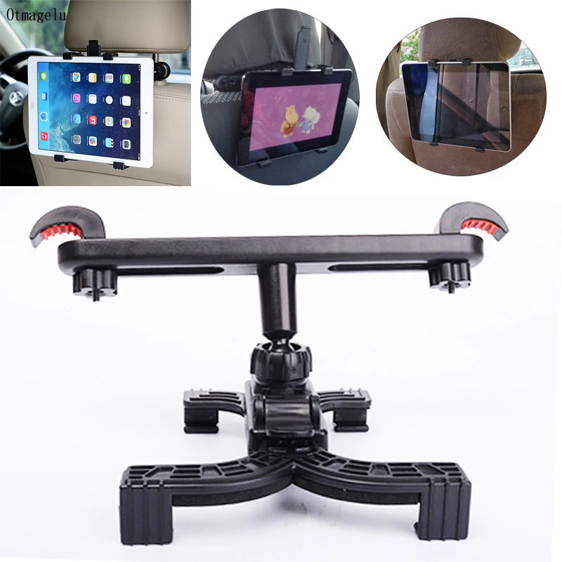 Tablet Stand Mount Holder 360 Rotation Adjustable Bracket Car Back Seat