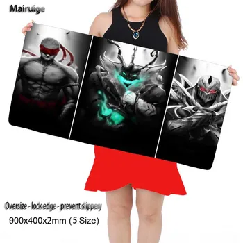 

Mairuige League of Legend Mouse Pad Pad To Mouse Notbook Computer Mousepad Overlock Edge Gaming Padmouse Gamer To Laptop Mouse