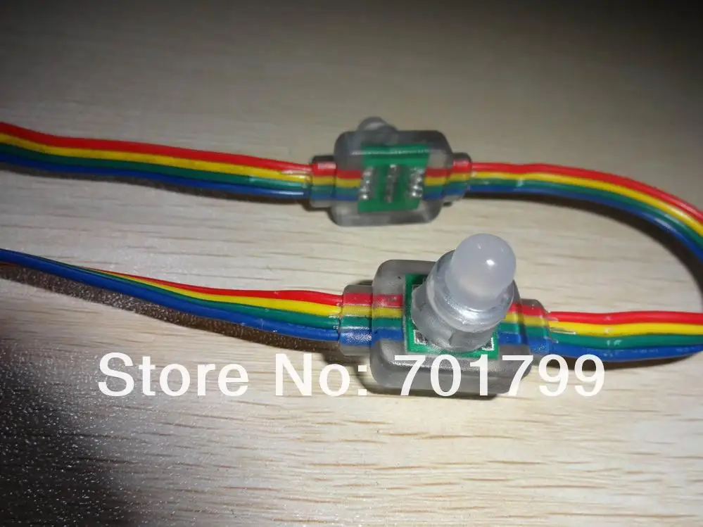 DC12V RGB дампа узел; 100 шт. строка тип Впрыска; IP66