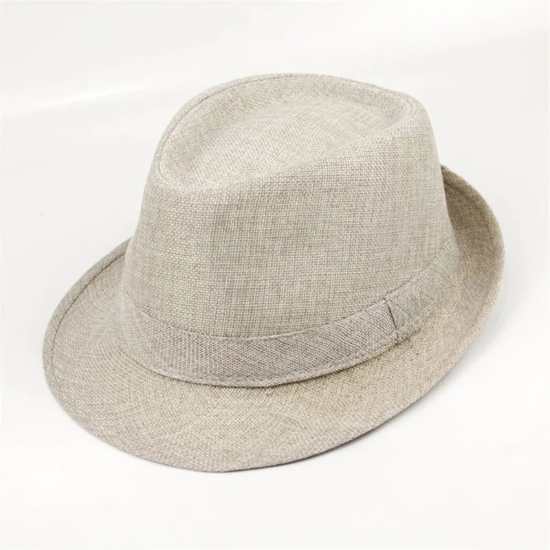 Модная весенне-летняя джазовая шляпа с широкими полями, Пляжная Панама, классическая шляпа от солнца в стиле ретро, Fedoras, топ, шляпа для мужчин и женщин