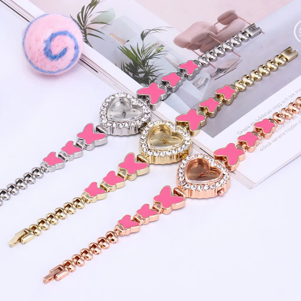 Hot 2019 New Arrival Luxury Women Luxury Round Full Bracelet Watch Analog Quartz Movement Wrist Watch