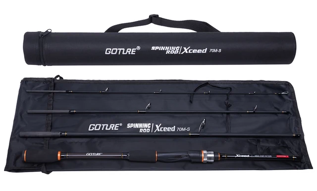 Goture Warrior Fishing Rod 2.7m 2.4m 2.28m 2.13m 4 Pieces Carbon