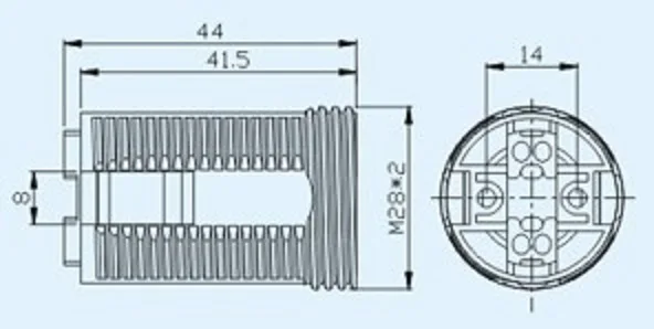 5 шт. E14 с крышкой LED antiflaming ПК противопожарные E14 лампы базы резьба люстра, настольная лампа Конвертор гнездо адаптер